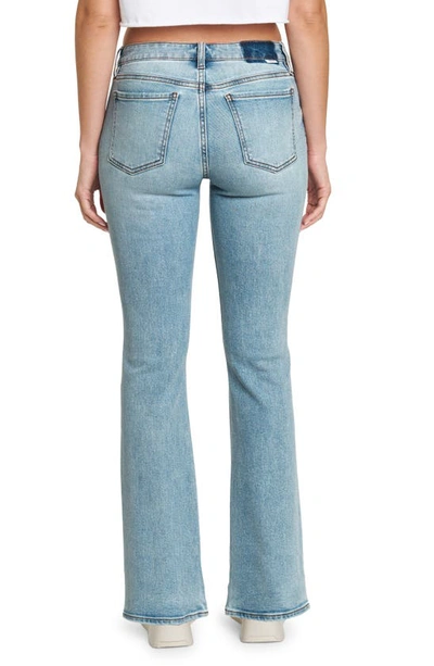 Shop Daze Low Ride Flare Jeans In Sneaky Link