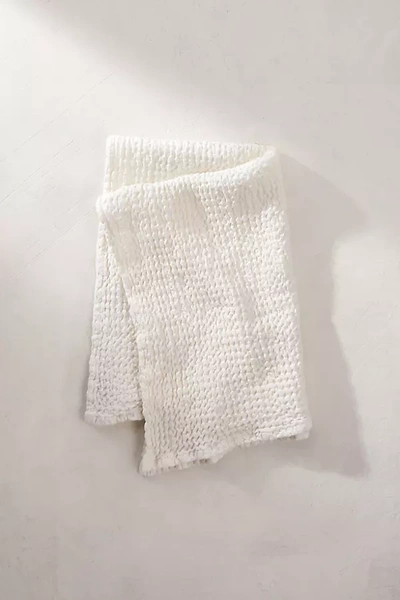 Terrain Waffle Weave Face Towel