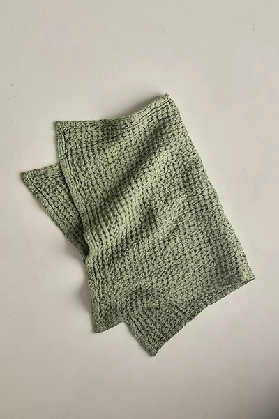 Terrain Waffle Weave Face Towel