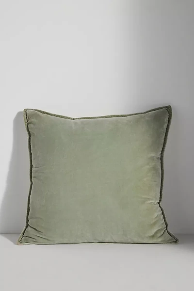 Shop Anthropologie Velvet Trova Pillow