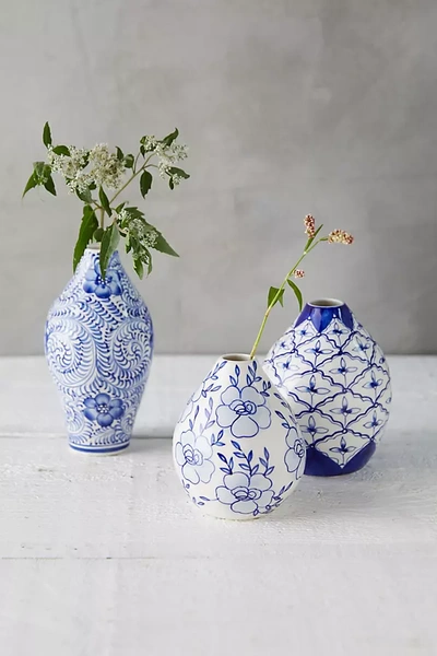 Terrain Chinoiserie Bud Vase