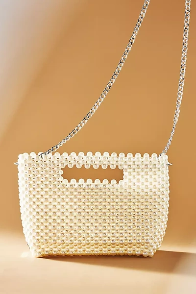 Shop Dolce Vita Linzy Pearl Bag In White