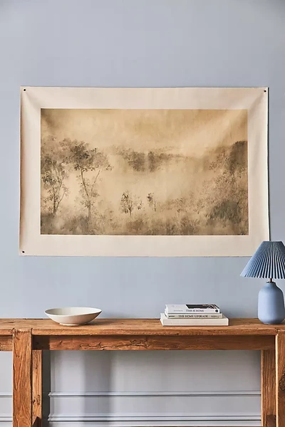 Anthropologie Alongside You Loose Print Canvas By Aileen Fitzgerald