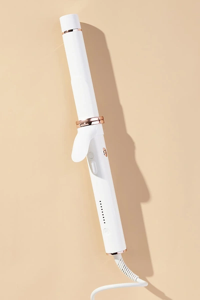T3 Curlwrap 1.25 Automatic Rotating Curling Iron With Long Barrel In White