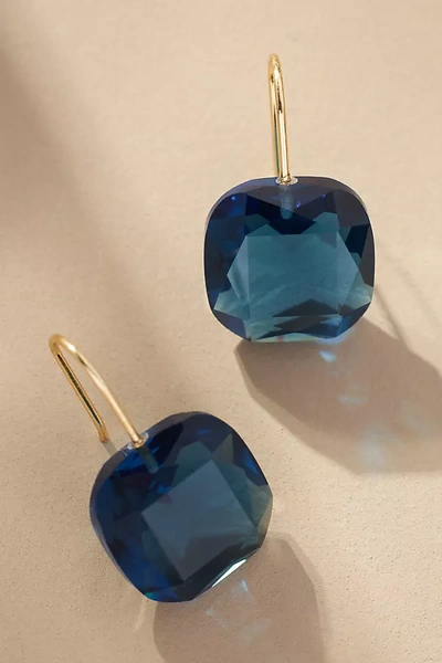 Shop By Anthropologie Floating Crystal Earrings In Blue