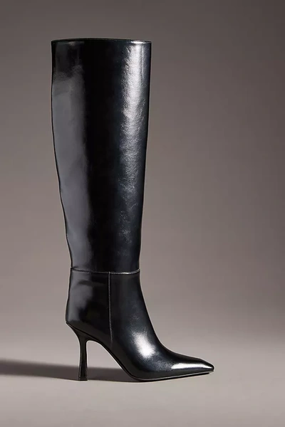 Shop Jeffrey Campbell Sincerely Kitten-heel Boots In Black