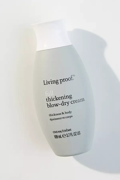 Shop Living Proof Full Thickening Blow-dry Cream In Grey