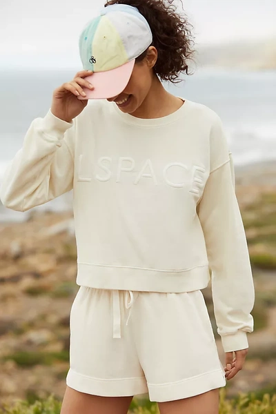 Shop L*space Solo Sweatshirt In Beige