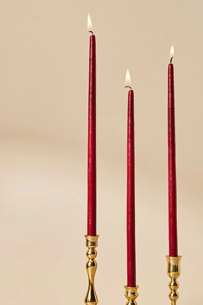 Shop Anthropologie Mini Taper Candles, Set Of 12