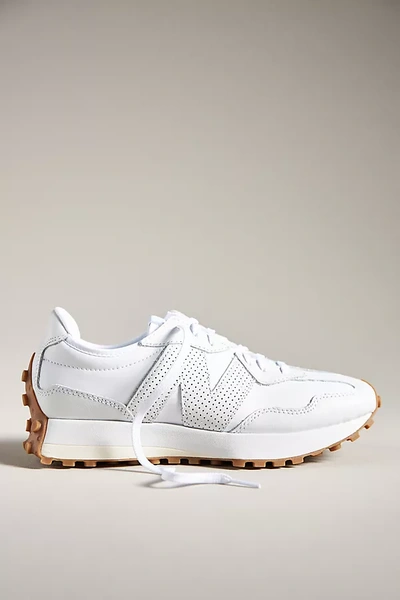 Shop New Balance 327 Sneakers In White