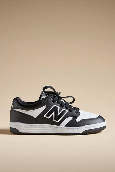 Shop New Balance 480 Sneakers In Black