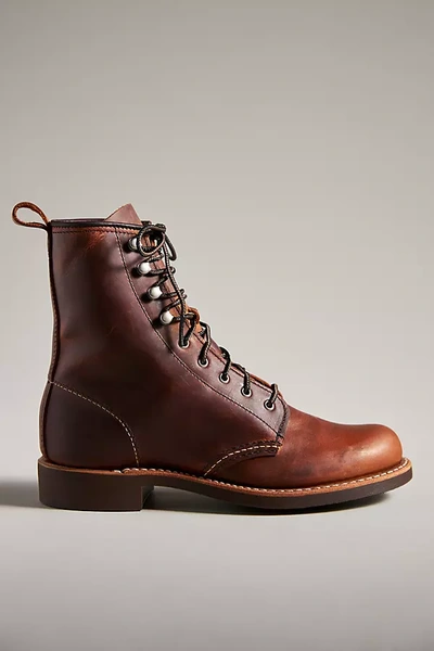 Shop Red Wing Silversmith Boots In Brown