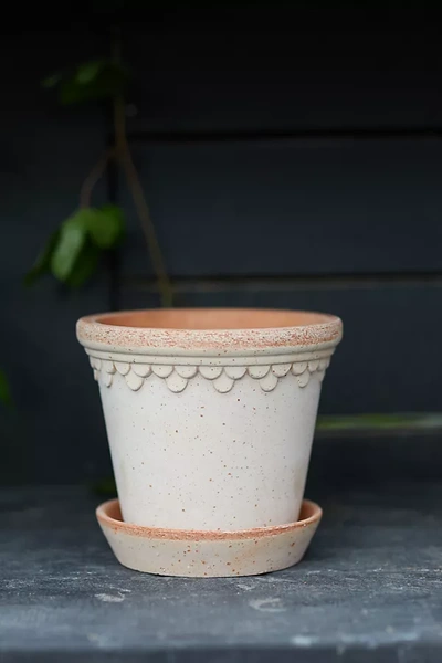Terrain Copenhagen Terracotta Pot + Saucer Set