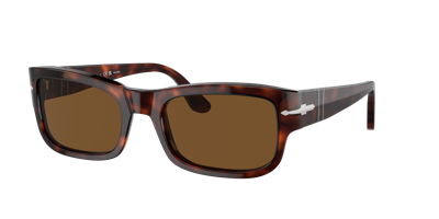 Persol Unisex Sunglasses Po3326s In Brown Polarized