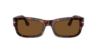 Persol Unisex Sunglasses Po3326s In Brown Polarized