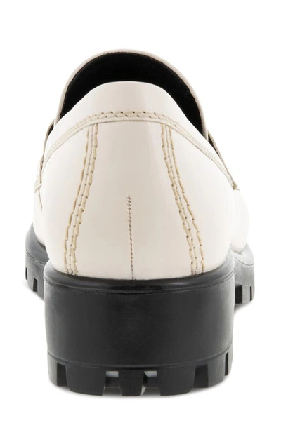 Ecco Women's Modtray Penny Loafers Women's Shoes In Limestone Leather