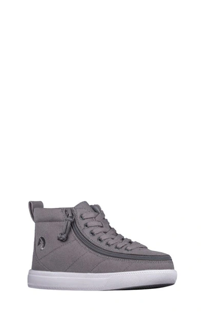 Shop Billy Footwear Kids' Classic D|r High Top Sneaker In Dark Grey