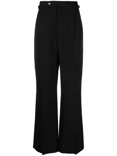 Shop Casablanca Straight Trousers In Black