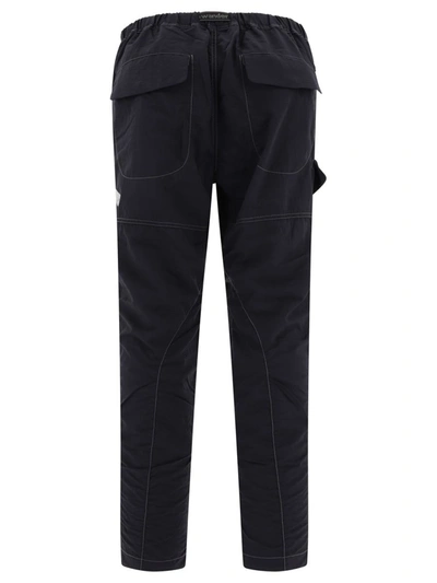 Shop And Wander "ny" Trousers In Black