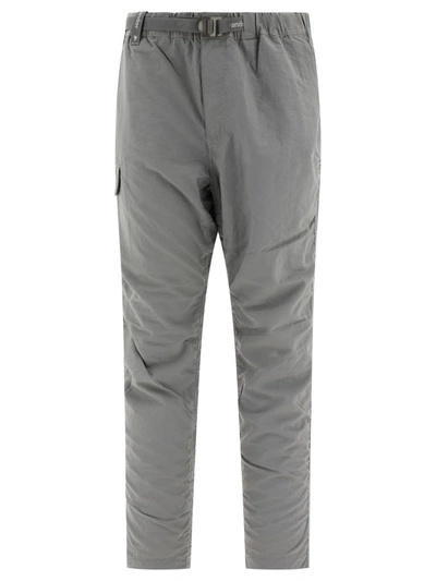 Shop And Wander "ny" Trousers In Grey