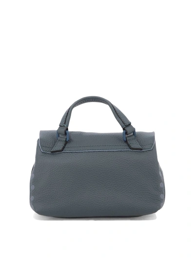 Shop Zanellato "postina Pura Luxethic Baby" Handbag In Blue