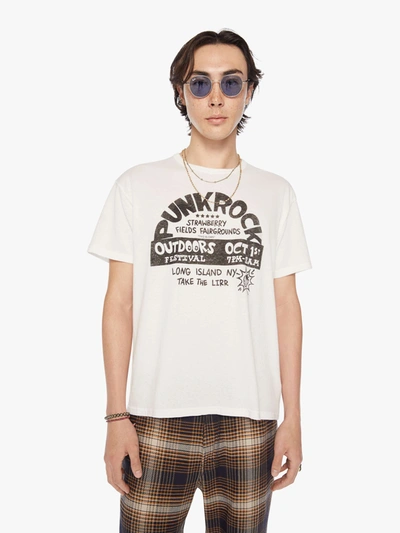 Shop Mother The Lowdown Punk Rock T-shirt In Green - Size Medium