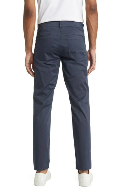 Brax Cooper Microprint Ultralight Five-pocket Pants In Sea