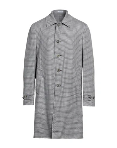 Shop Boglioli Man Overcoat & Trench Coat Light Grey Size 38 Lyocell, Wool, Polyester, Polyamide