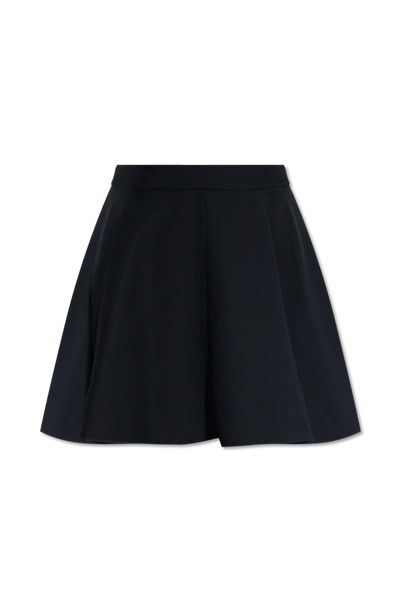 Shop Loewe Black Flared Skirt In New
