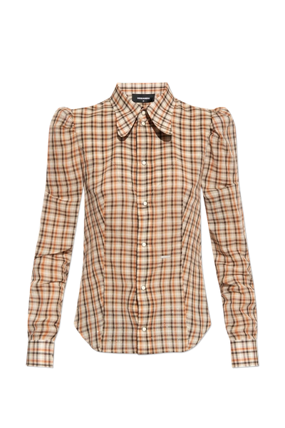Shop Dsquared2 Multicolour Checked Shirt In New