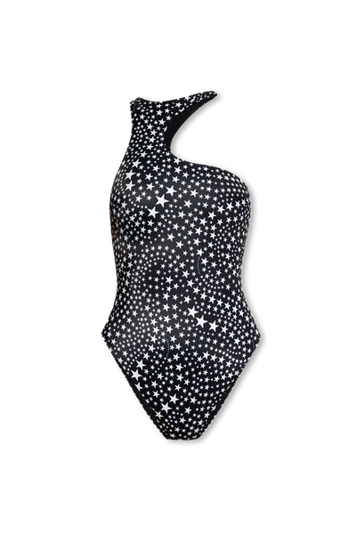 Shop Stella Mccartney Black One-piece Swimsuit In New