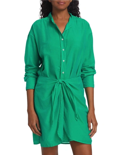 Shop Xirena Arly Dress In Green Topaz