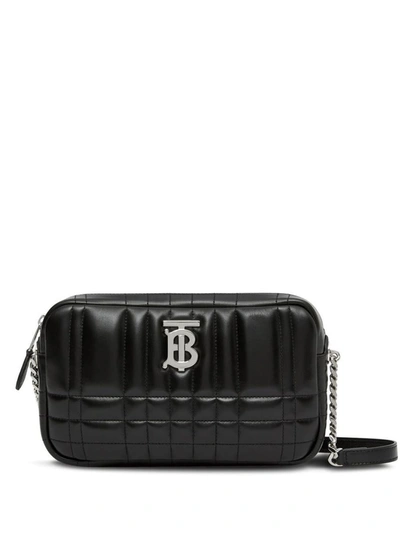Shop Burberry Camera Bag Piccola "lola" In Black