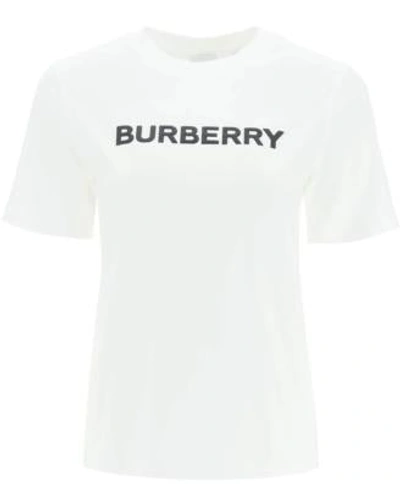 Shop Burberry T-shirt "margot" In White