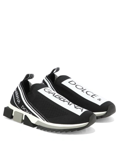 Shop Dolce & Gabbana "sorrento" Sneakers In Black