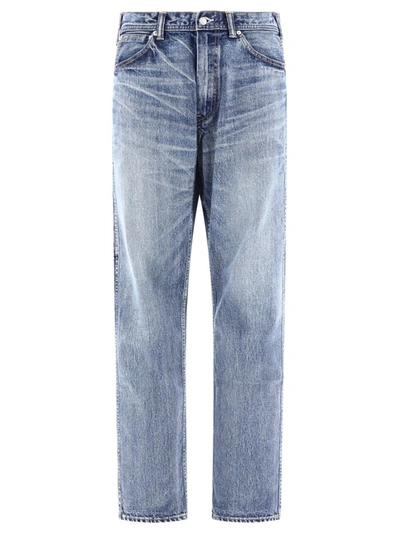 Shop Human Made "cowboy Slim" Jeans In Blue