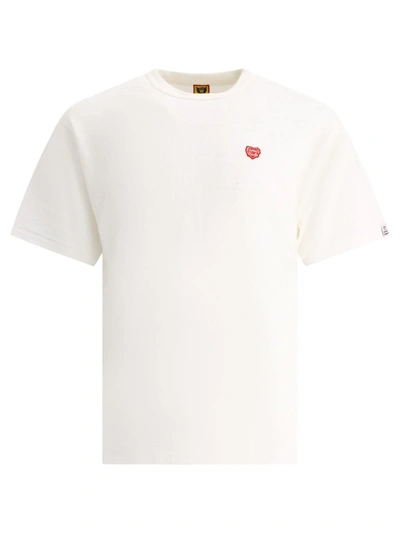 Shop Human Made "heart Badge" T-shirt In White