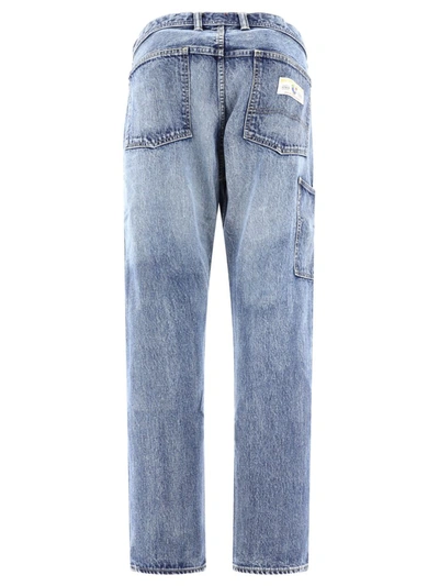 Shop Human Made "cowboy Slim" Jeans In Blue