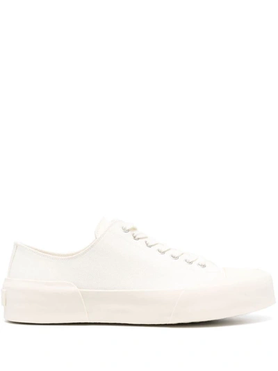 Shop Jil Sander Sneakers & Slip-on In White