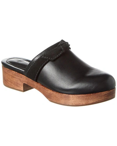 Shop Alexandre Birman Clarita 50 Leather Clog In Black