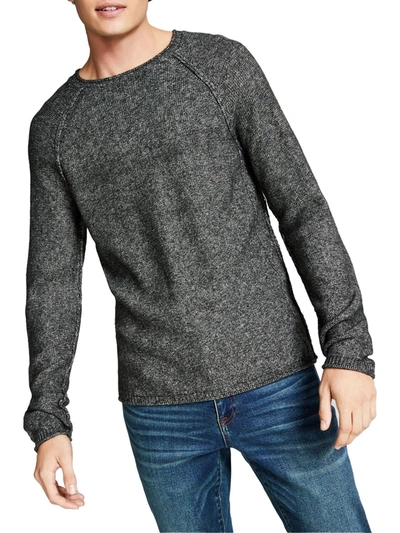 Shop And Now This Mens Knit Pullover Crewneck Sweater In Black