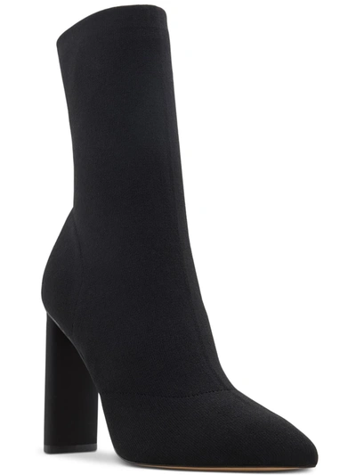 Shop Aldo Tylah Womens Pointed Toe Pull On Mid-calf Boots In Black