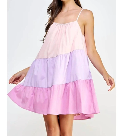 Shop Strut & Bolt Sweet On Me Mini Dress In Pink Multi