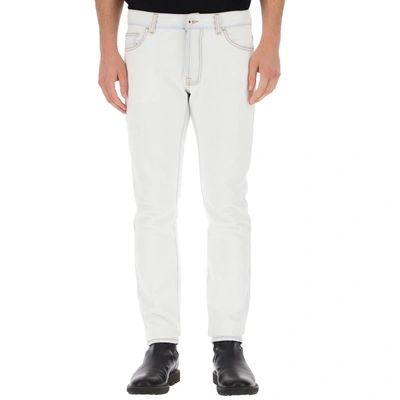 Shop Marcelo Burlon County Of Milan Cotton Denim Jeans