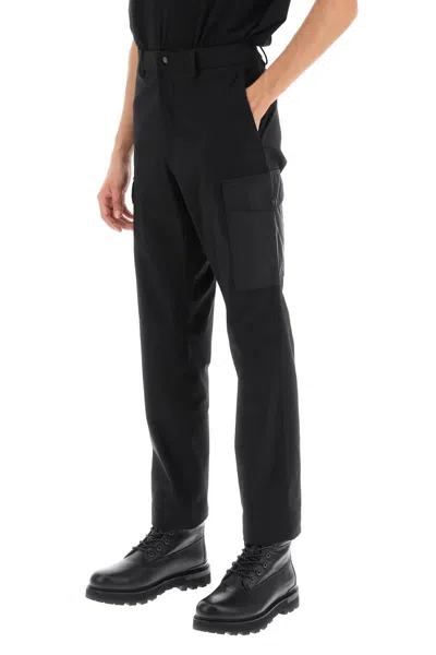Shop Moncler Cargo Pants In Technical Jersey