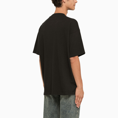 Shop Represent Black T Shirt With Print