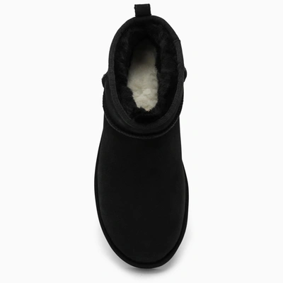 Shop Ugg Classic Ultra Mini Black Boot