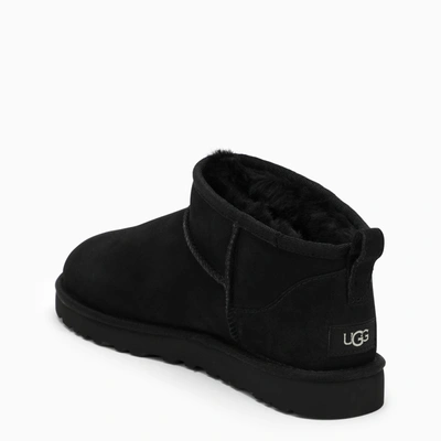 Shop Ugg Classic Ultra Mini Black Boot