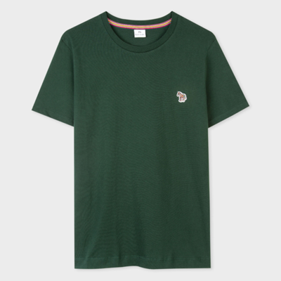 Shop Paul Smith Ps  Womens Zebra T-shirt In Green
