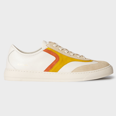 Shop Paul Smith Mens Shoe Callahan Off White Yellow In Whites